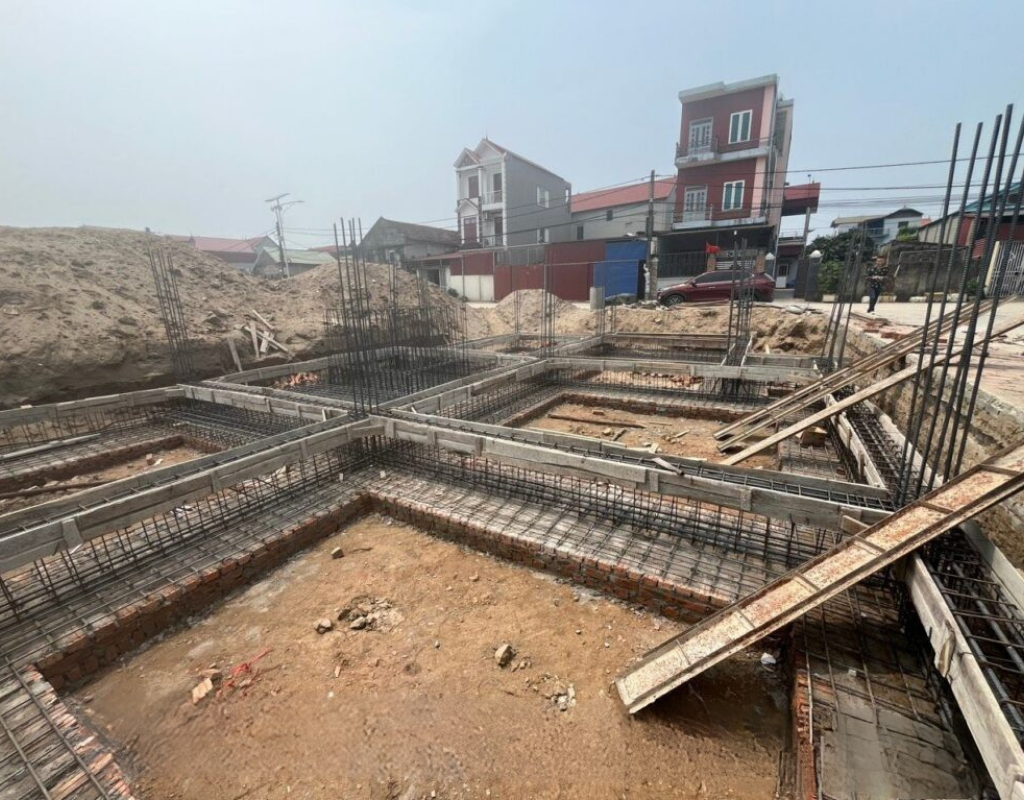 Thi công xây dựng biệt thự tân cổ điển 3 tầng mái nhật