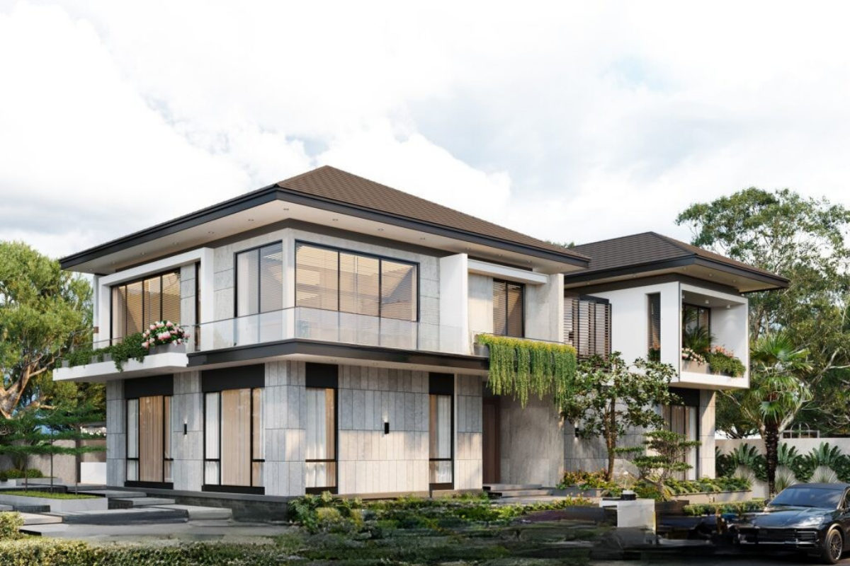 Phối cảnh 3D của công trình