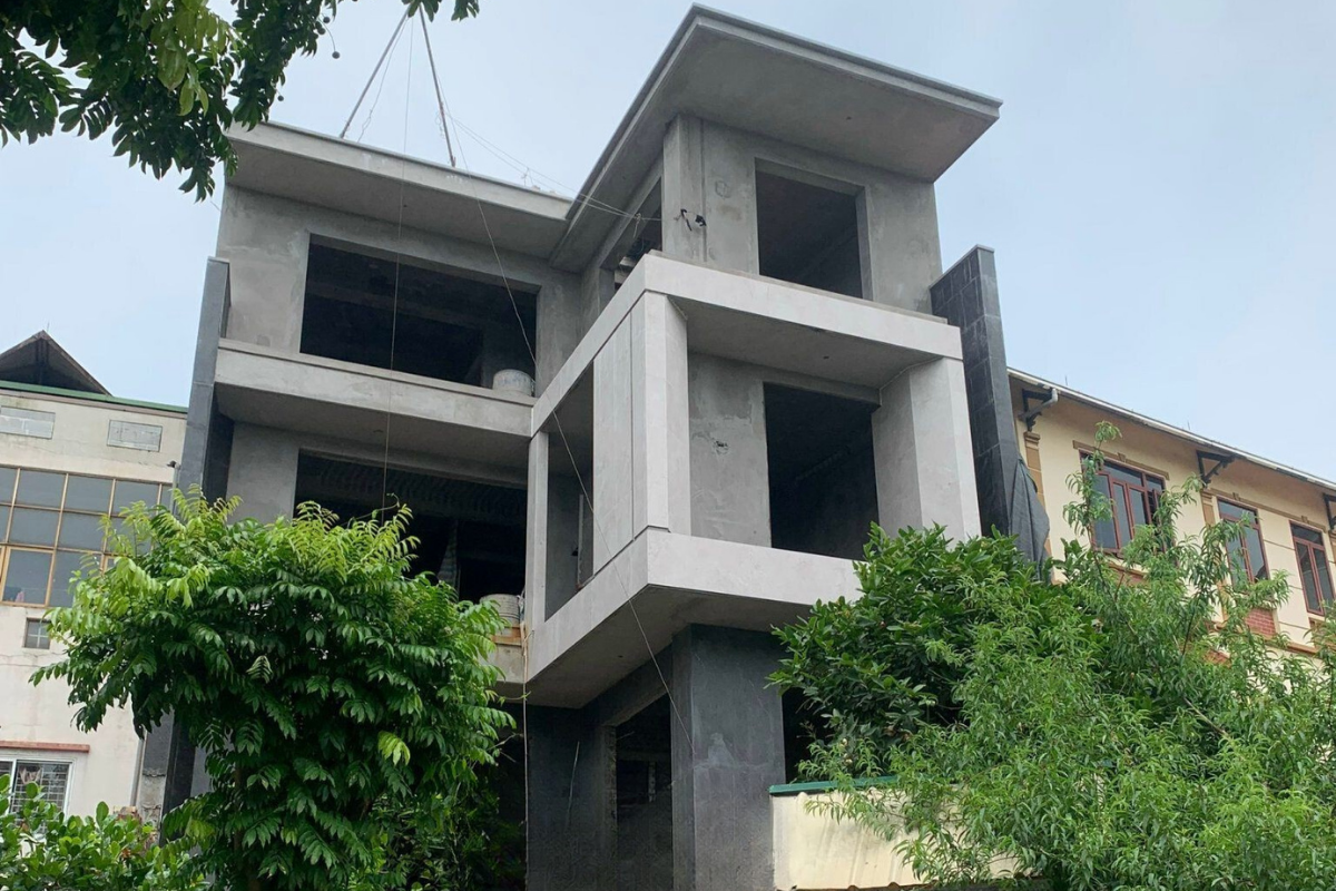 Thi công biệt thự hiện đại 3 tấng