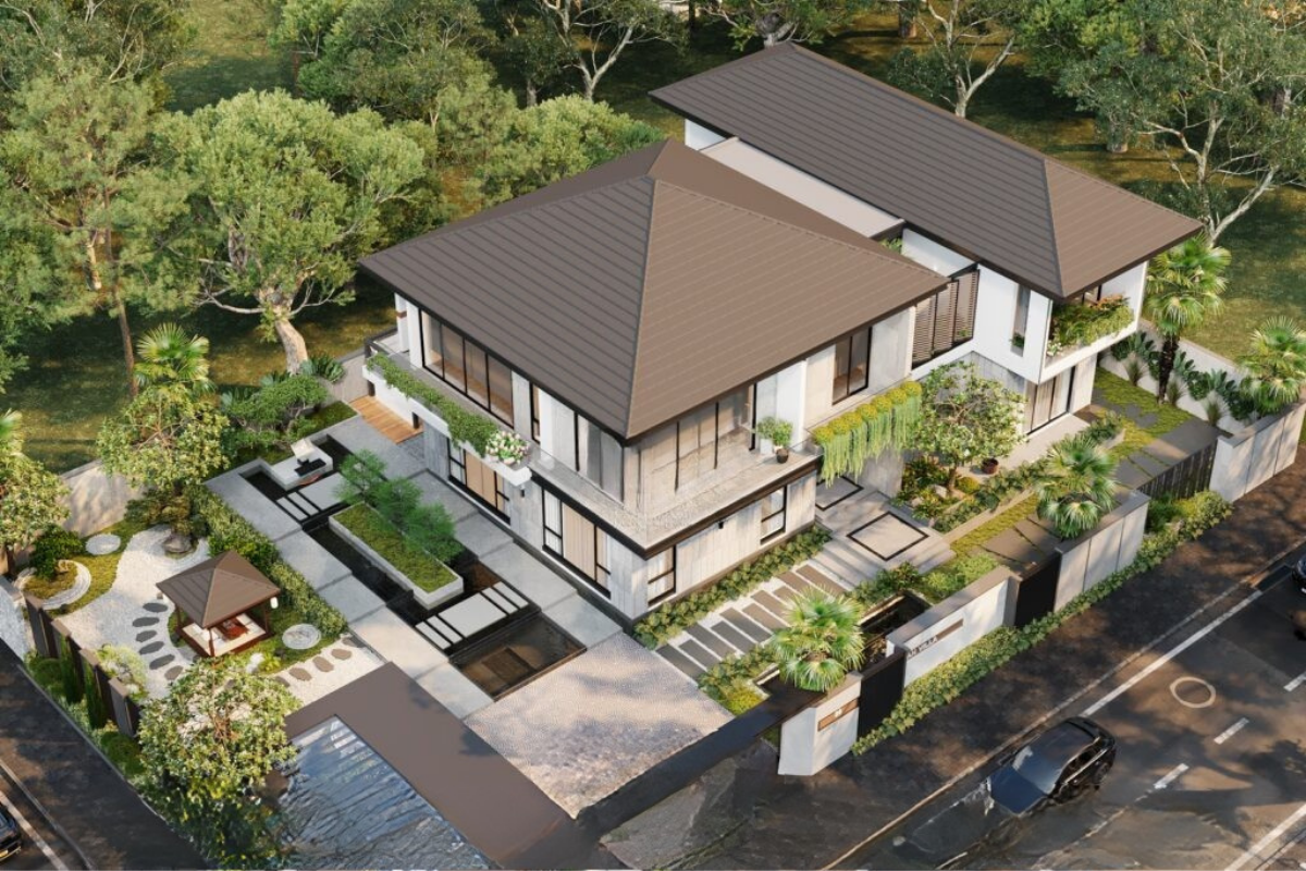 Phối cảnh 3D của công trình