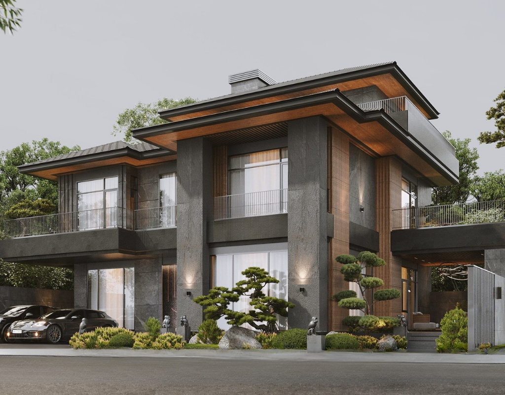 Thiết kế thi công biệt thự hiện đại