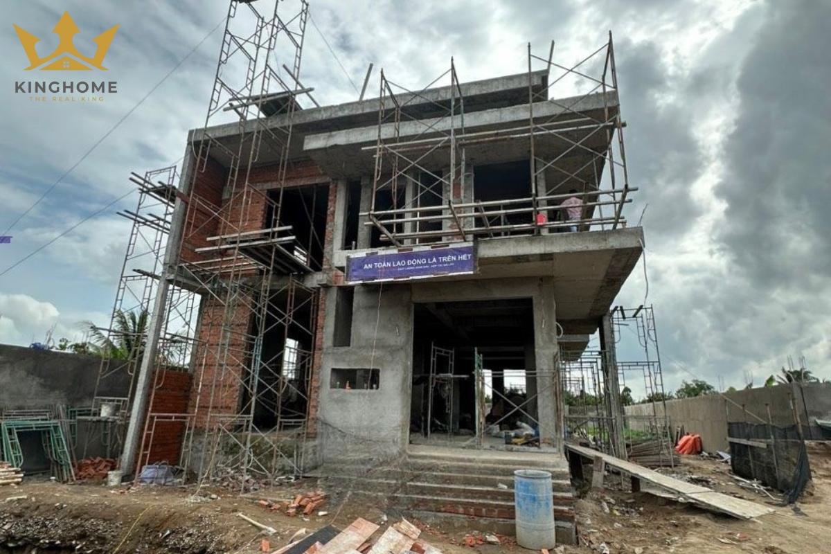Quá trình thi công xây dựng hoàn thiện 