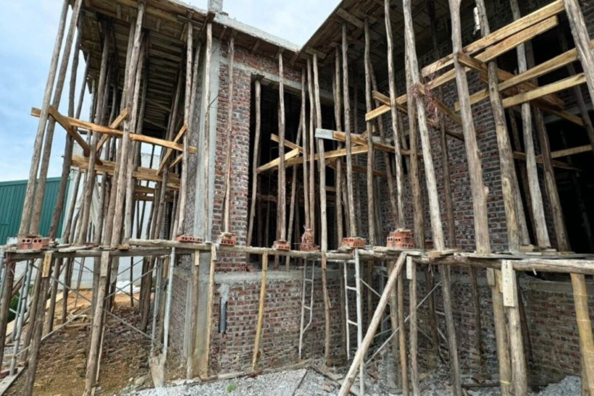 Thi công xây dựng biệt thự hiện đại 2 tầng mái nhật
