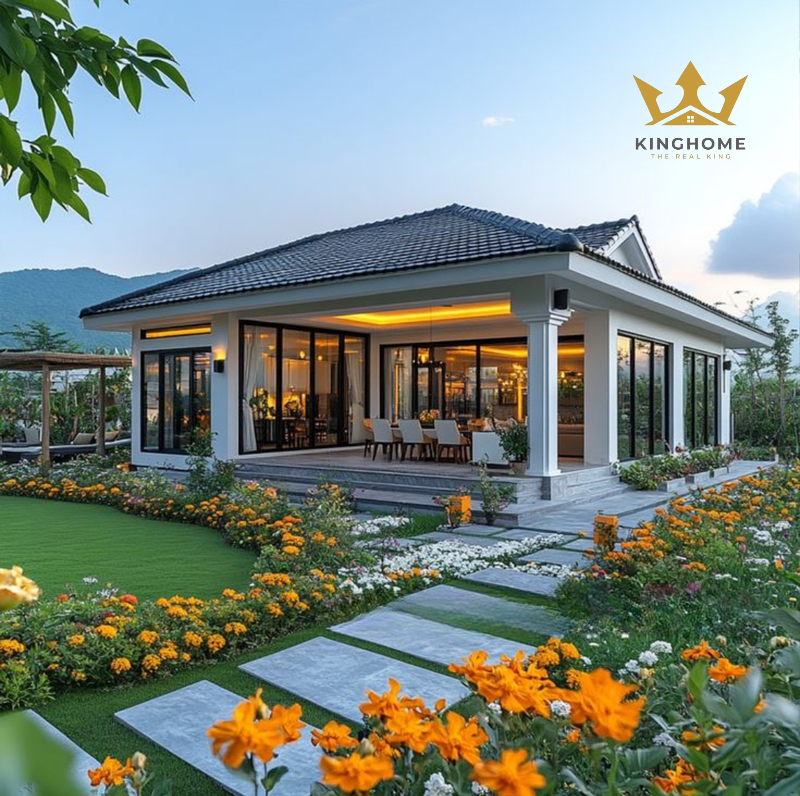 Mẫu biệt thự sân vườn mini cho diện tích nhỏ