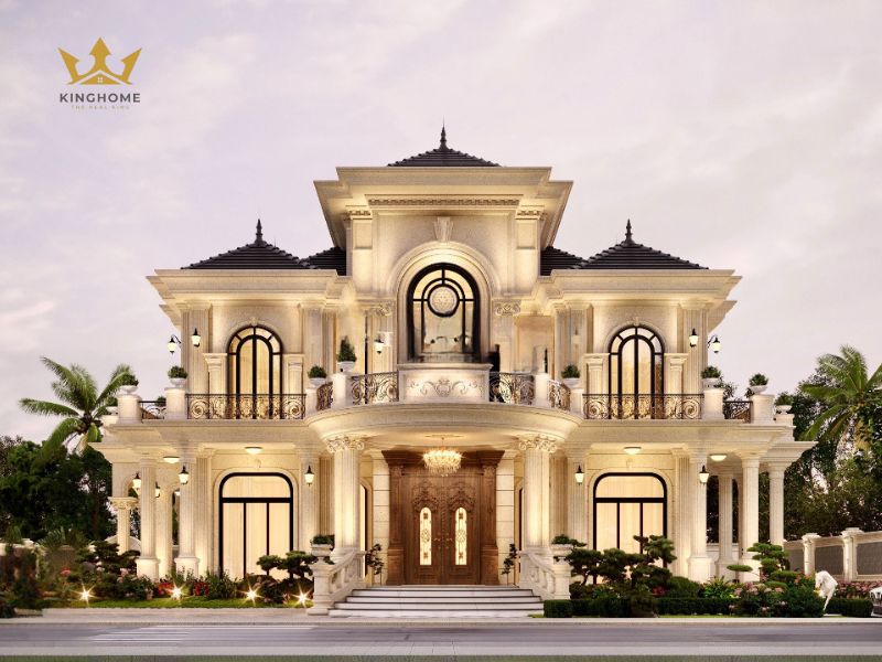 Chọn vật liệu xây dựng biệt thự tân cổ điển khắt khe