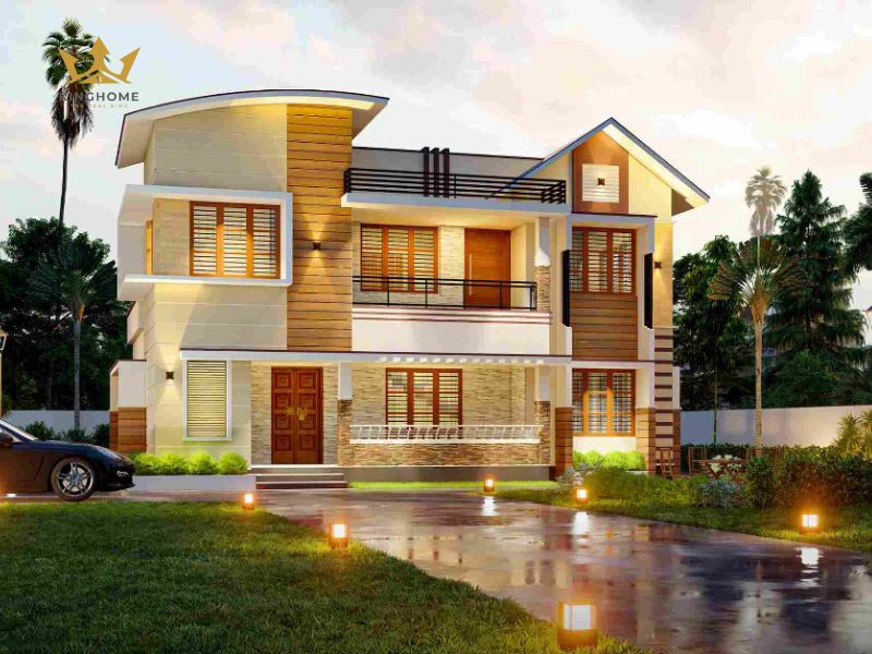 Tham khảo thiết kế villa vườn có cảnh quan rộng