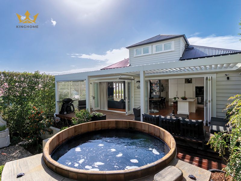 Villa có hồ cá trong vườn được nhiều chủ đầu tư lựa chọn