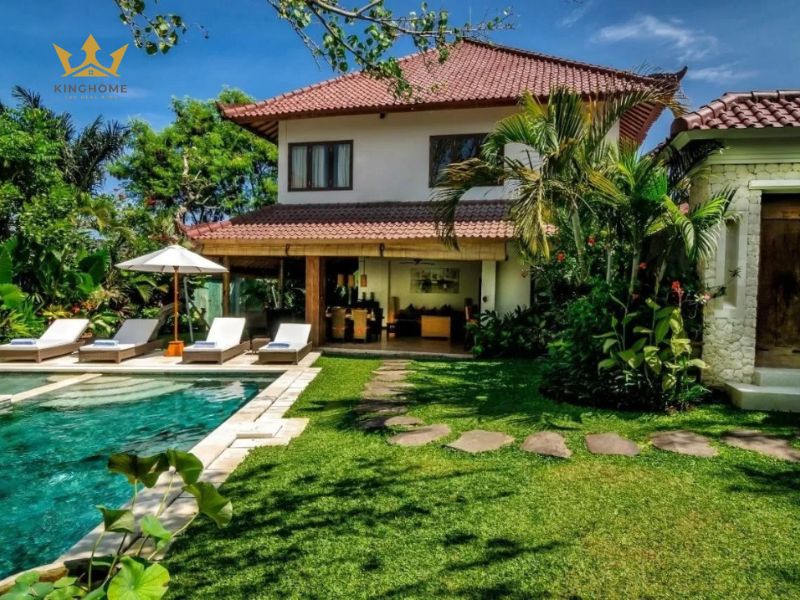 Mẫu bản vẽ thiết kế villa truyền thống ấn tượng