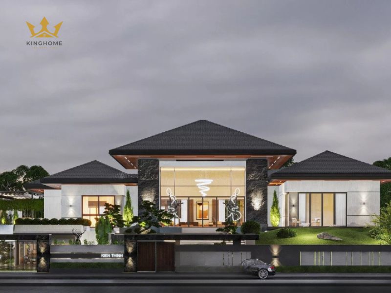 Thiết kế công năng cho 1 tầng 3 phòng ngủ 300m2 12