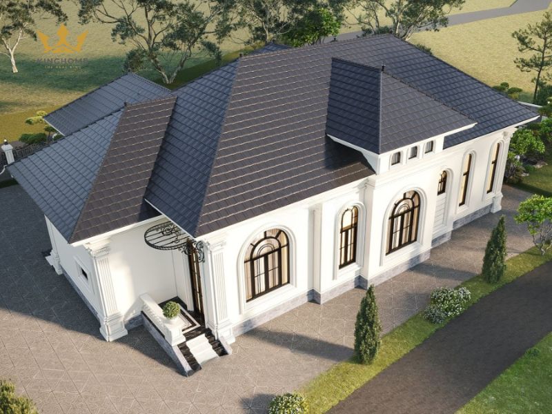 Thi công biệt thự một tầng bốn phòng ngủ cần tuân thủ quy định