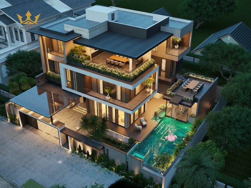 Hồ bơi là điểm nhấn nâng tầm chất lượng sống