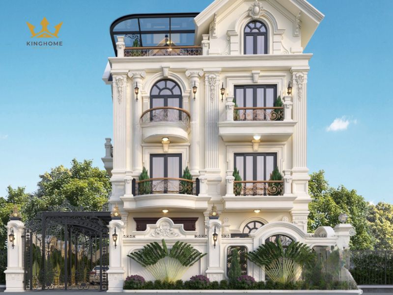 Biệt thự mái Thái tân cổ điển có vẻ đẹp sang trọng, tinh tế