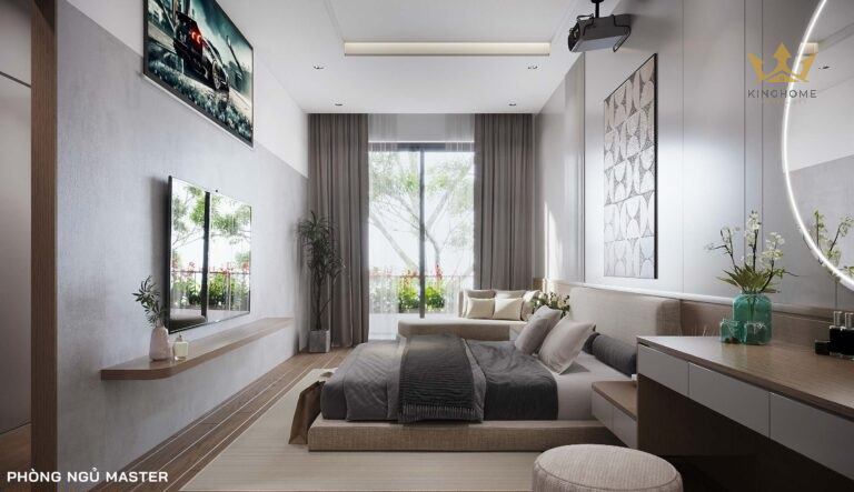 Dù ở đâu, cũng vẫn mang cảm giác kết nối chặt chẽ với thiên nhiên bên ngoài, tự như lối thiết kế “mang khu vườn vào nhà“.