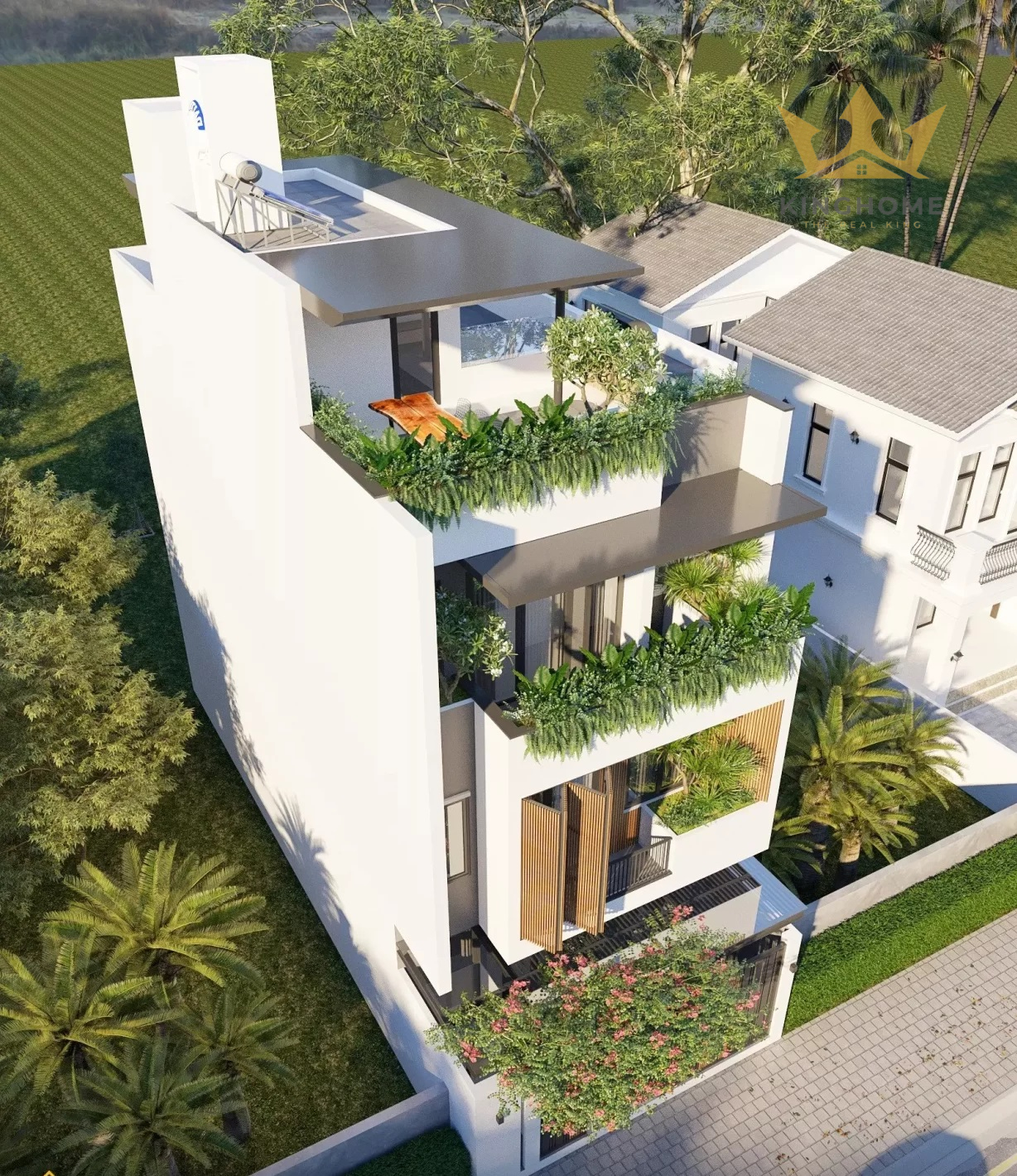 Gỗ Conwood tạo nên sự ấm áp và thân thiện, tạo sự hòa quyện với không gian xung quanh 