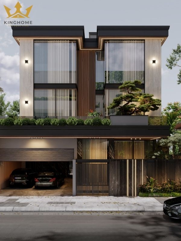 Nhà phố phong cách Luxury sang trọng và hiện đại 