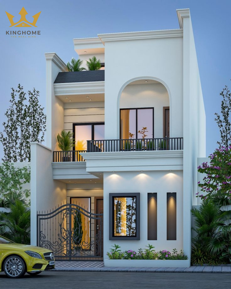 Lựa chọn King Home để thiết kế và thi công nhà phố 2 tầng tân cổ điển