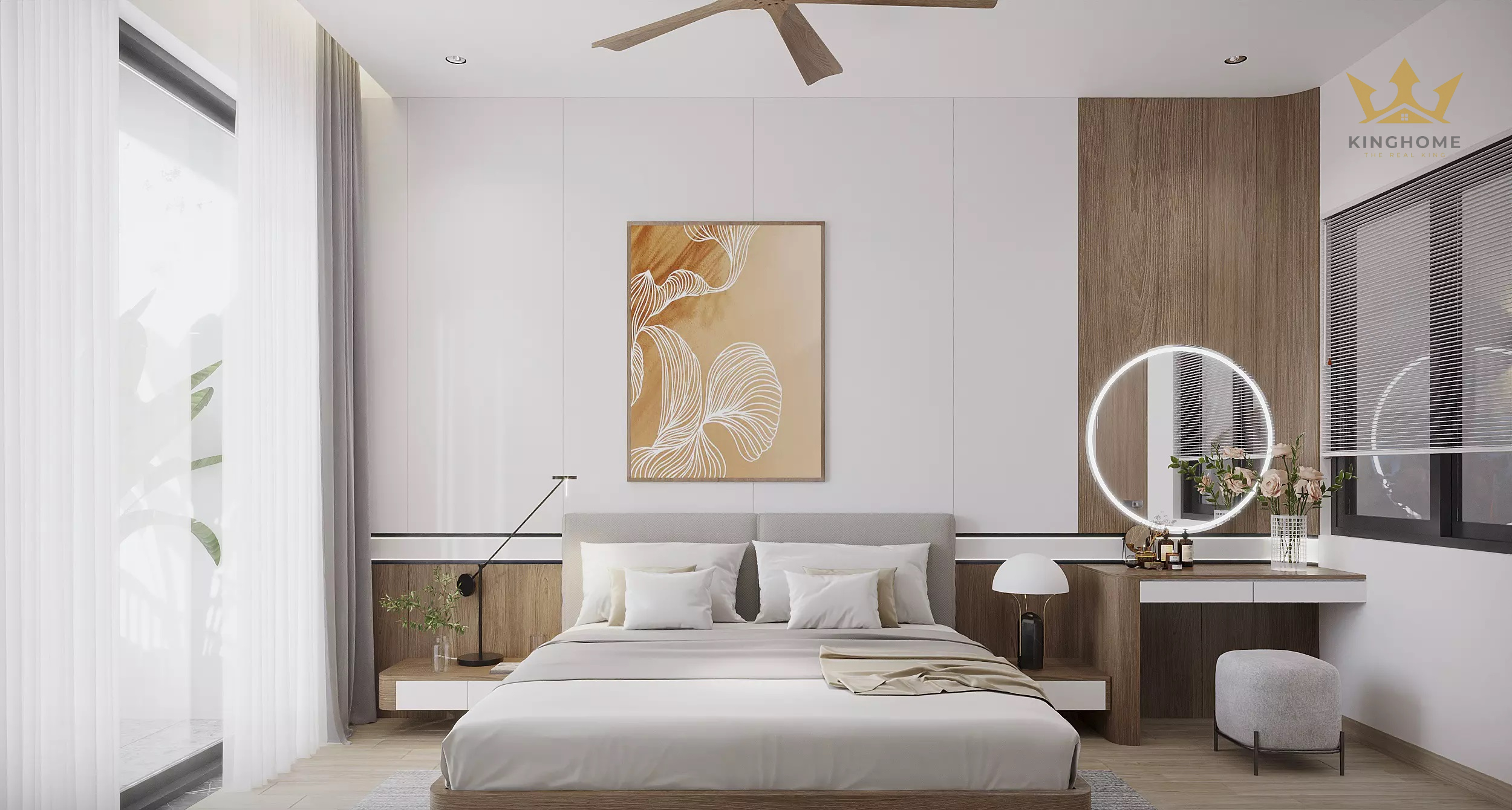Mỗi chi tiết trong phòng đều được thiết kế nhằm khuyến khích sự sáng tạo và tưởng tượng của trẻ.