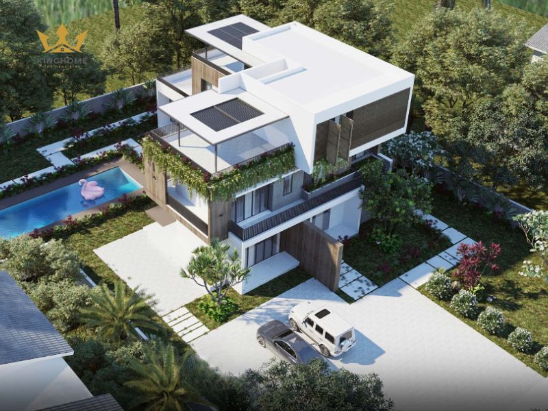 Bản thiết kế nhà vườn đẹp tốt cho sức khỏe