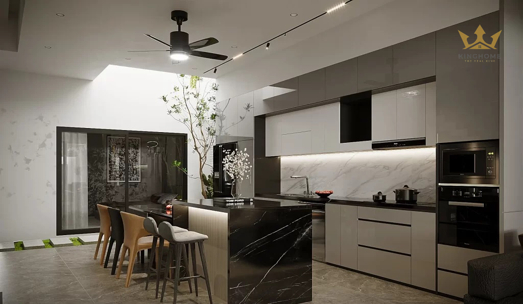 Nội thất được lựa chọn tỉ mỉ đảm bảo tính thẩm mỹ và tiện nghi.