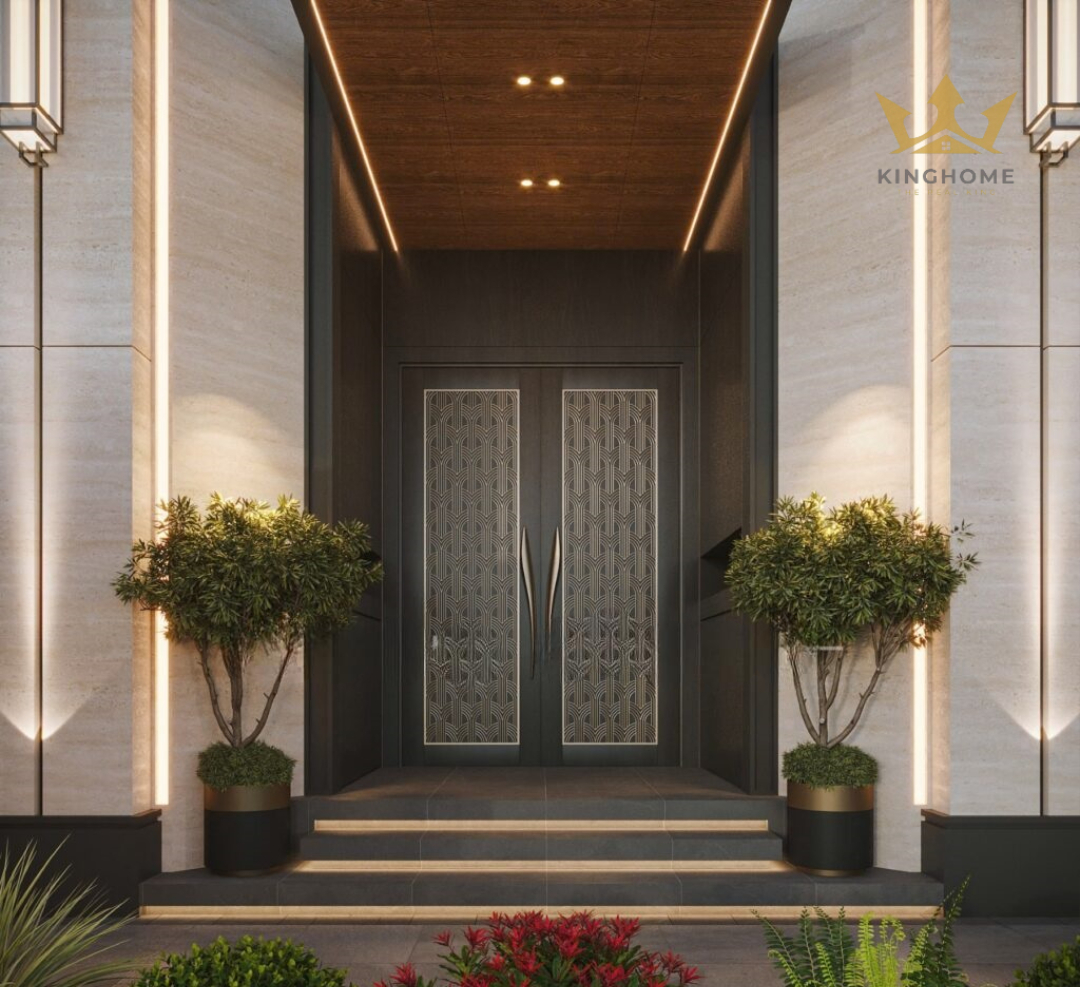 Thiết kế biệt thự hiện đại 3 tầng