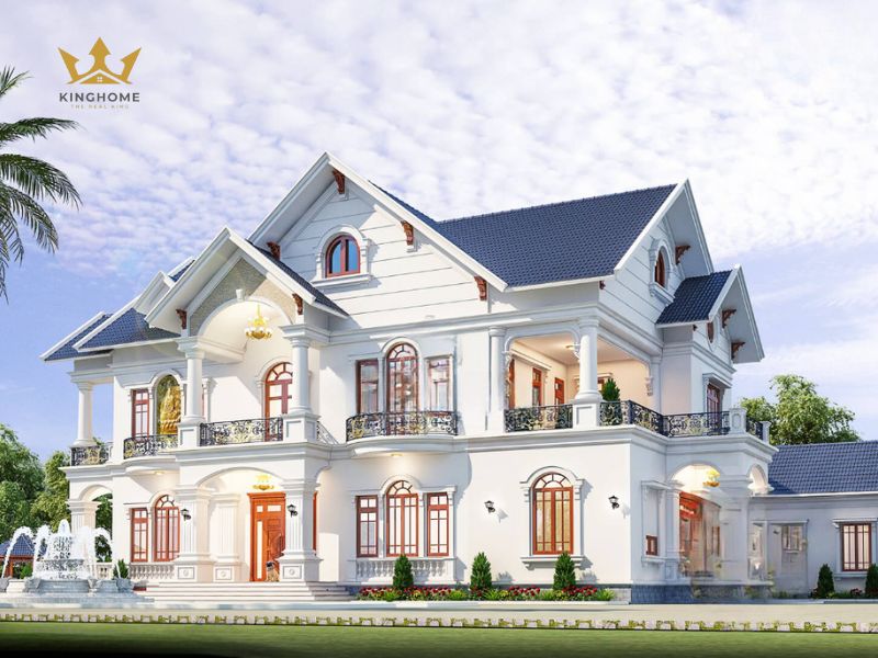 Lưu ý để thiết kế và thi công biệt thự mái Thái đẹp