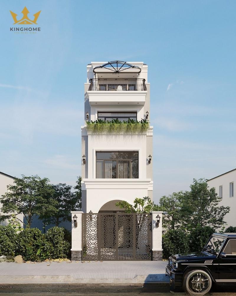 Nhà 3 tầng 1 tum đẹp và sang trọng 