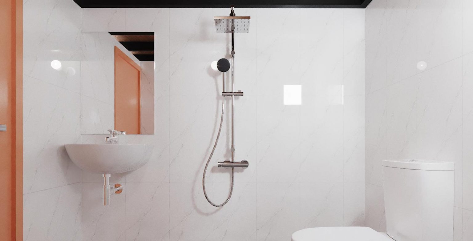 Phối cảnh WC