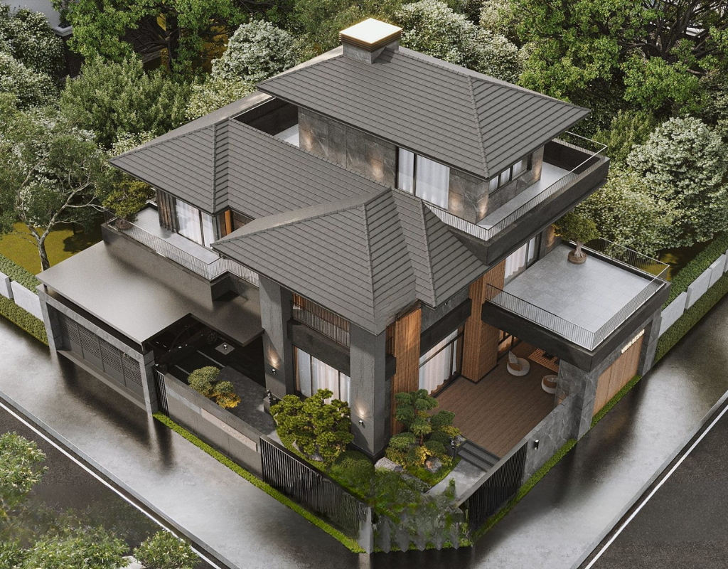 Thiết kế thi công biệt thự hiện đại