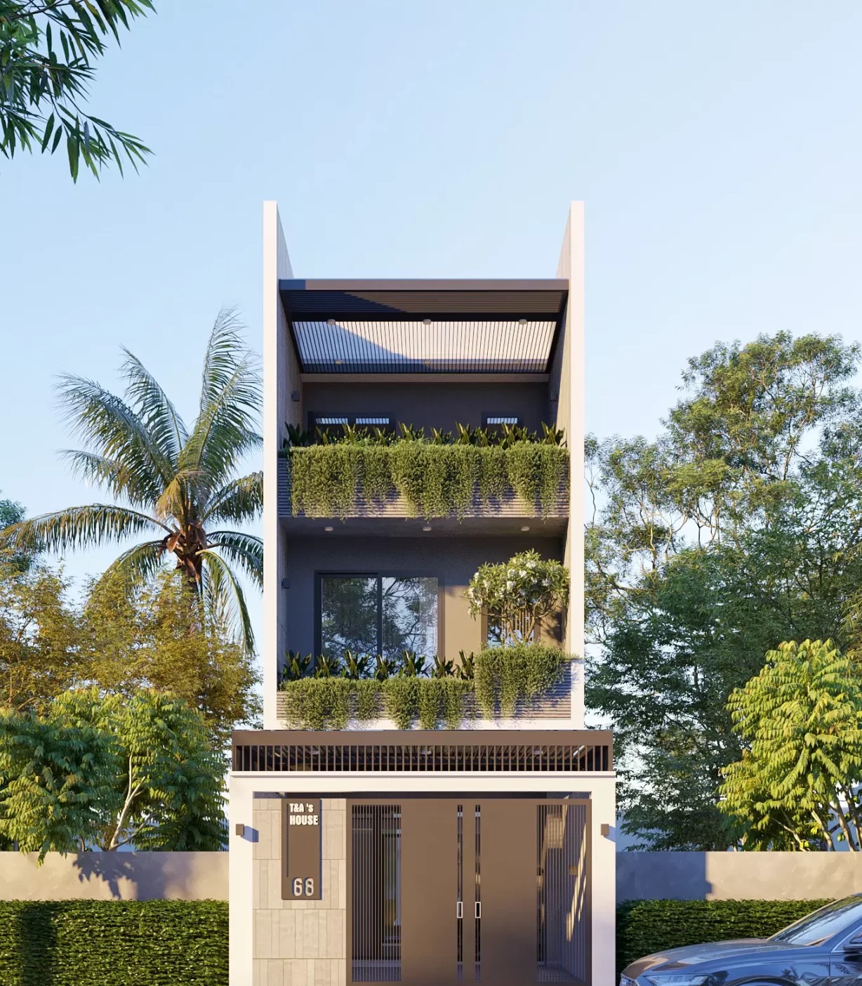 T’s House - Ngôi nhà 3 tầng tinh tế và hiện đại giữa lòng Đà Nẵng