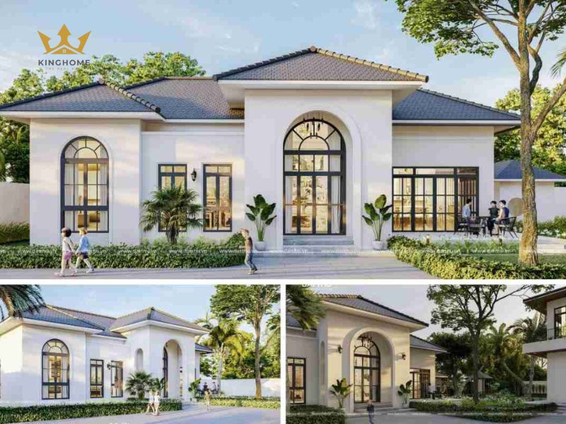 Thiết kế biệt thự 1 tầng mái Thái phong cách Indochine đầy hoài niệm 6