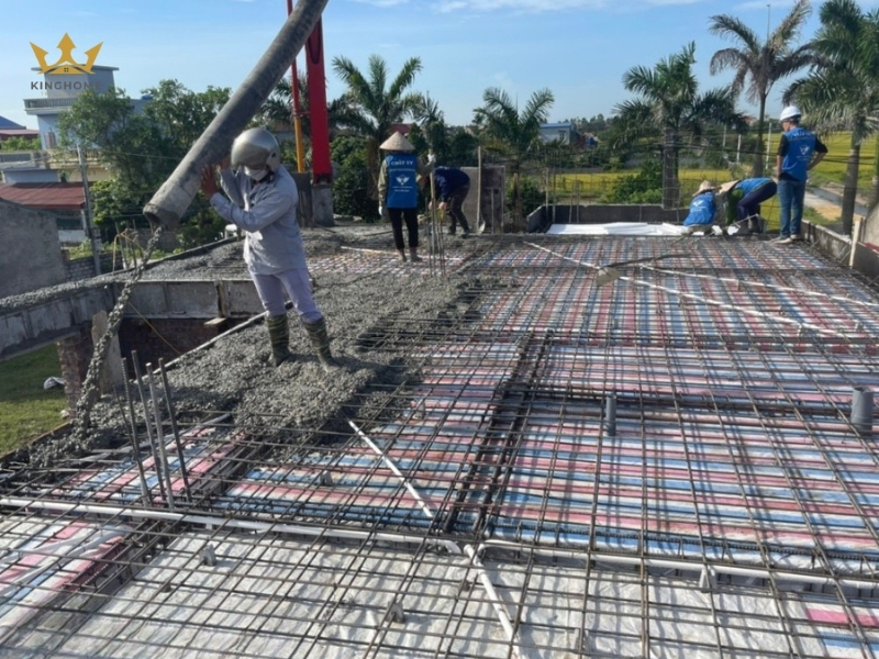 Thi công dự án thực hiện bởi King Home 