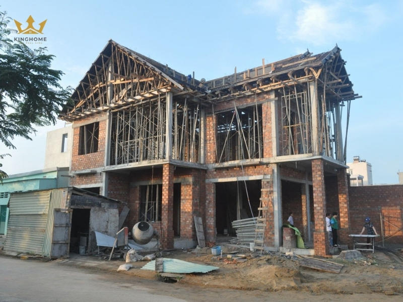Mẫu nhà mái Nhật được thi công bởi King Home 