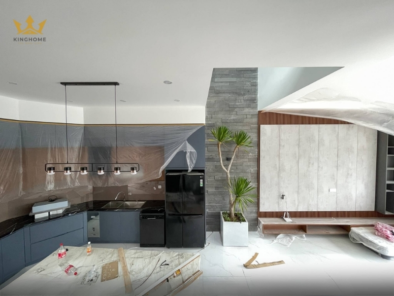 Thi công hoàn thiện các hạng mục nội thất 