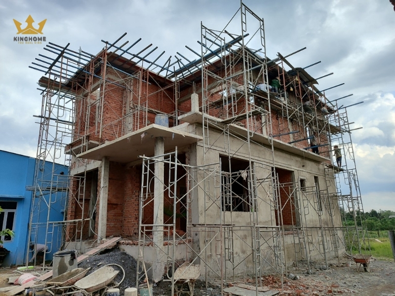 Thi công nhà 2 tầng mái Nhật đủ công năng 