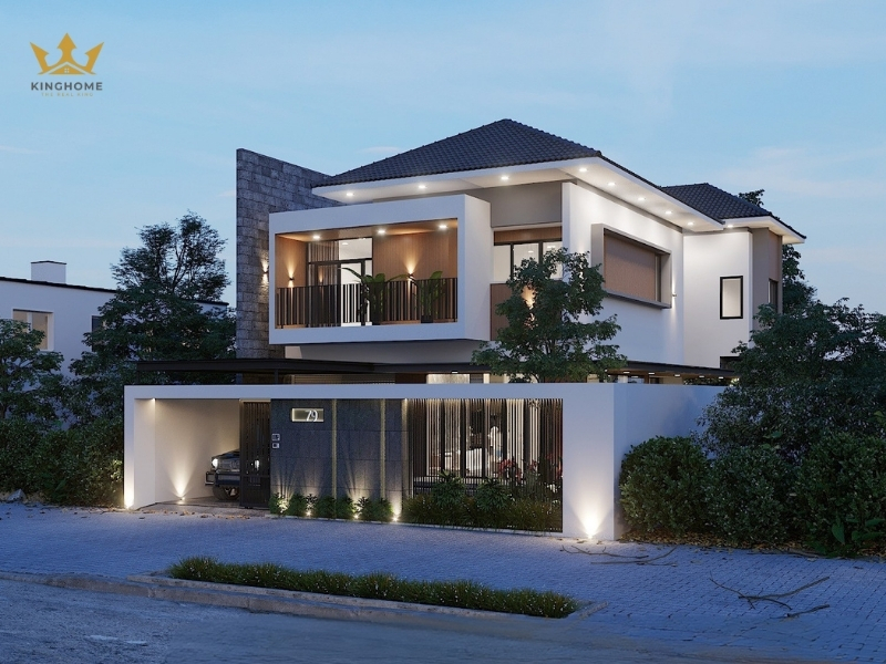 Dự án biệt thự hiện đại 300m²