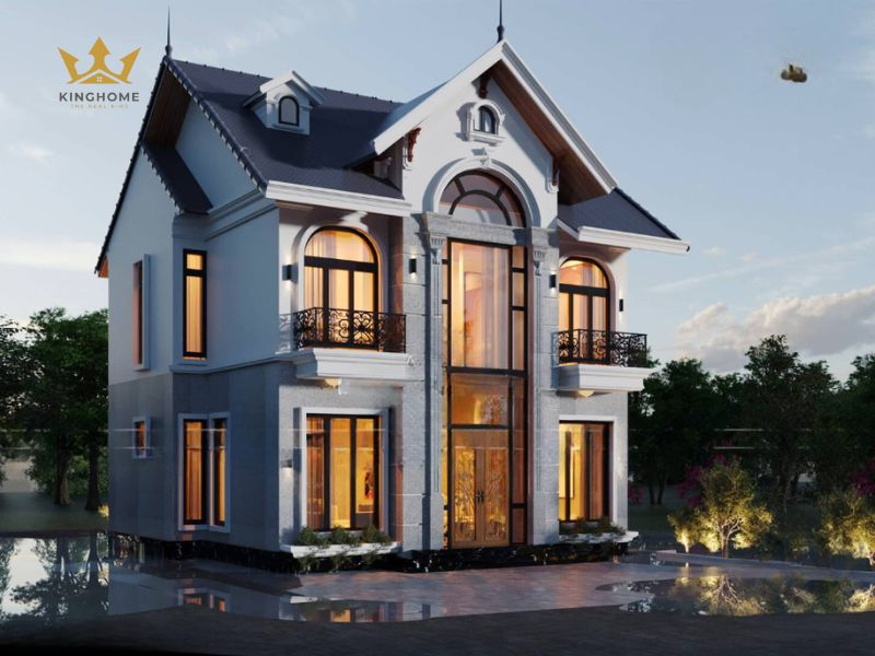 Mẫu villa 2 tầng mái Thái ở nông thôn hoàn thành tháng 9/2025 tại Hải Phòng 18