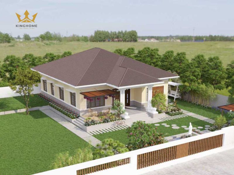 5-Bản vẽ công năng cho nhà vườn biệt thự mini 150 m2