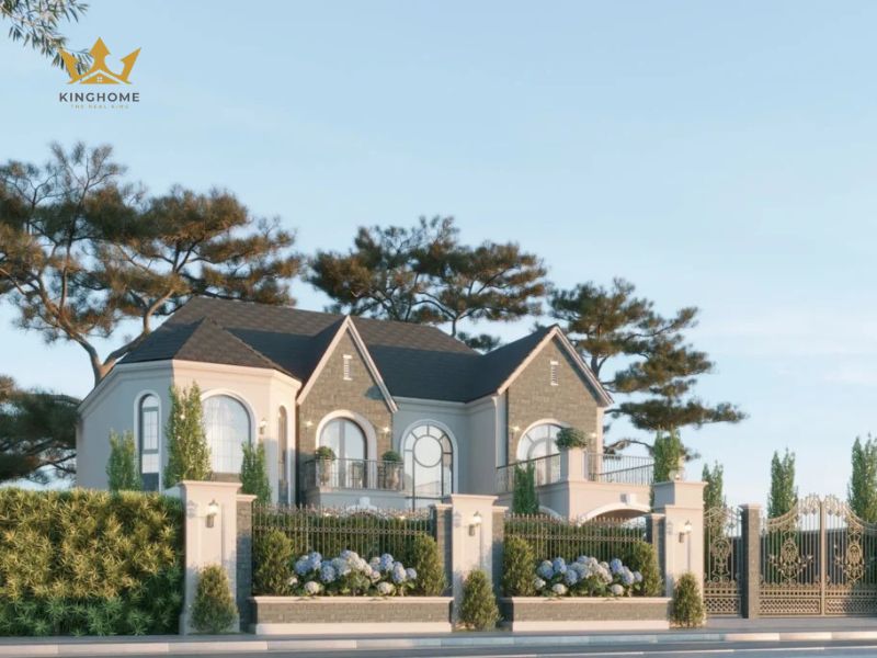 9-Biệt thự vườn kiểu châu Âu mang đến hơi thở thư thái thanh lịch