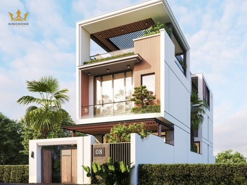 Dự án nhà ống có tum rộng, bố trí công năng đầy đủ