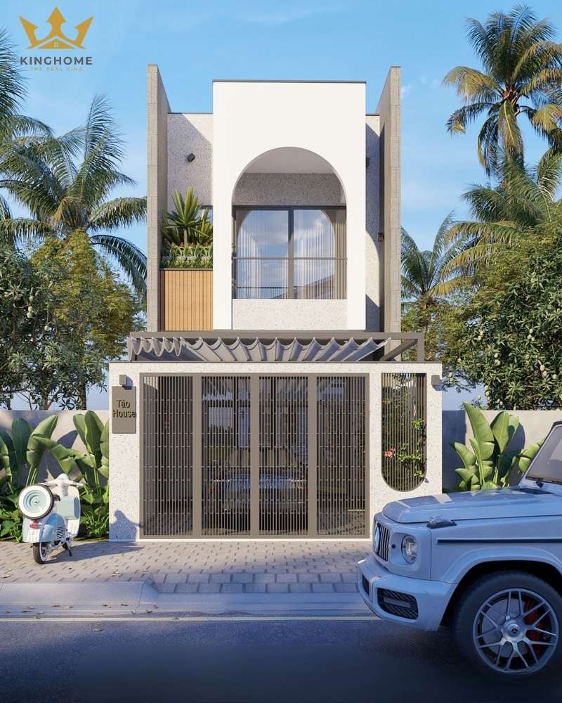 Mẫu nhà ống gác lửng đầy đủ công năng cho gia chủ 