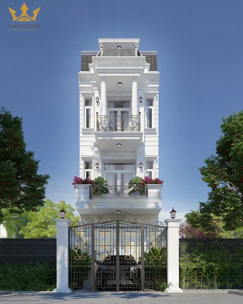 Thiết kế tân cổ điển vừa sang trọng vừa nổi bật 