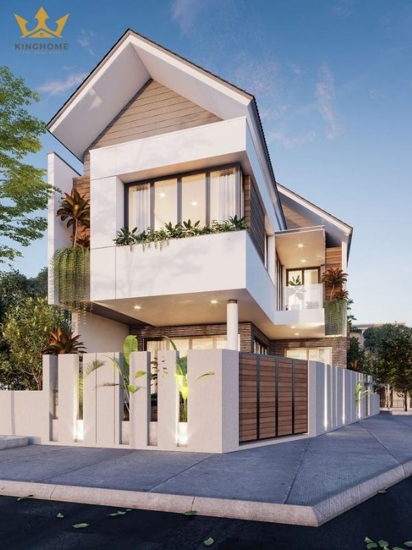 Nhà 2 mặt tiền giúp gia chủ khai thác tối đa ánh sáng và tính thẩm mỹ