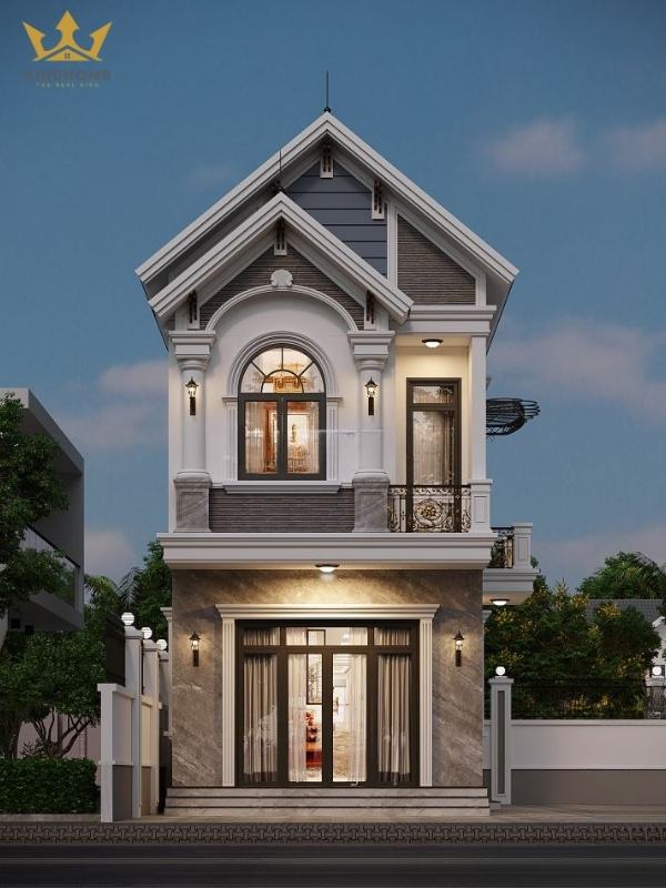 Mái Thái dốc, thiết kế đơn giản cho gia chủ