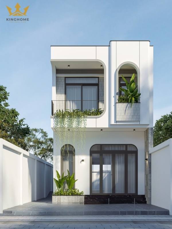 Thiết kế nhà ống mặt tiền 5m với chiều dài 16m 