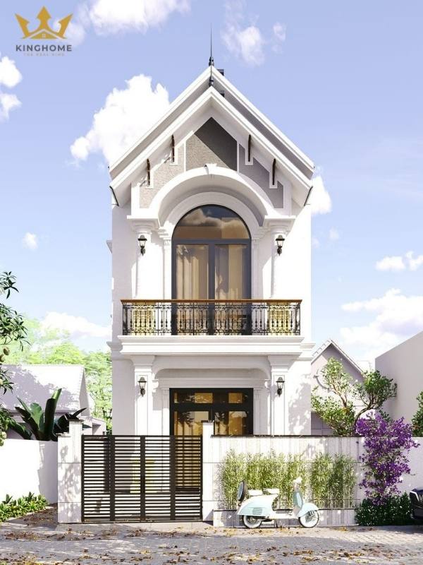 Hệ mái Thái nổi bật với độ dốc lớn 