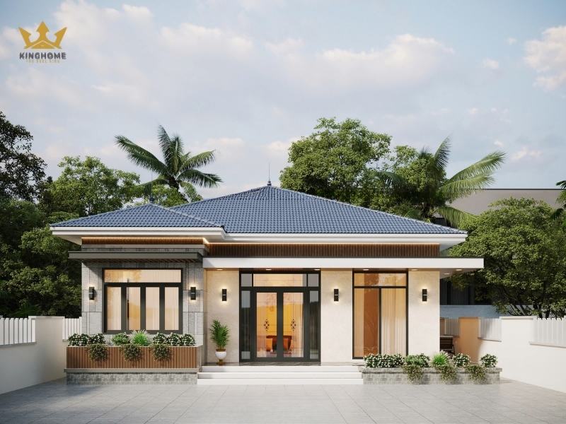 Nhà phố 1 tầng 80m2 được nhiều gia chủ yêu thích hiện nay 