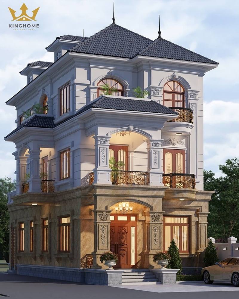 Nhà mái Nhật sang trọng, nổi bật với tính thẩm mỹ cao 