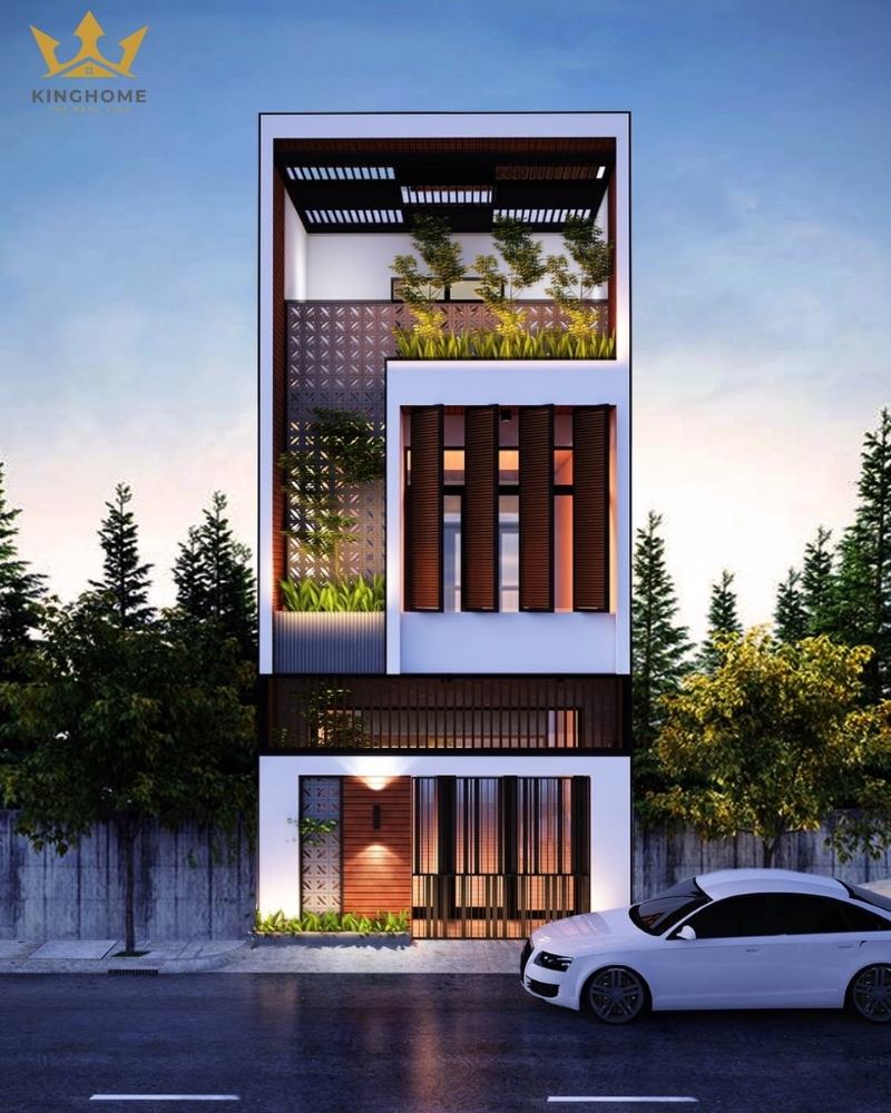 Thiết kế nhà ống đa dạng và tiết kiệm thời gian khi thi công