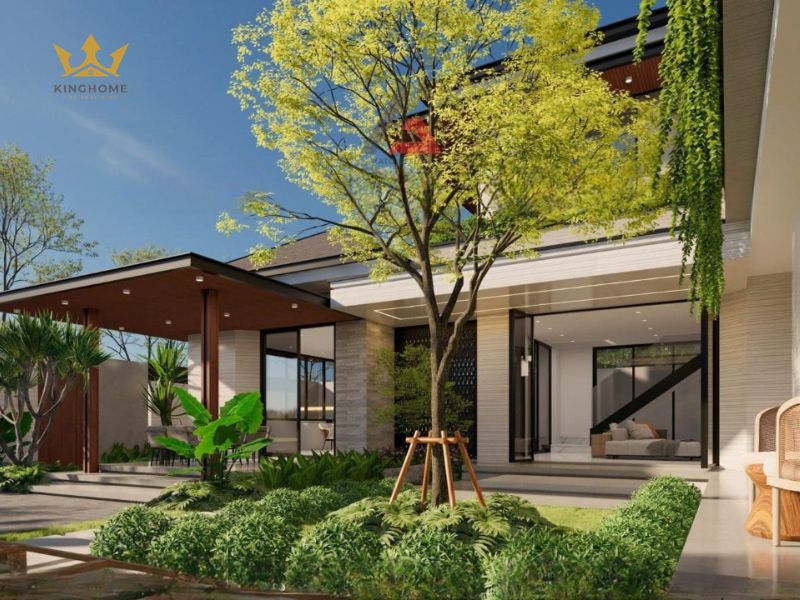 10-Cách hóa giải lưỡi dao phong thủy ở biệt thự chữ L