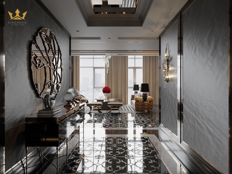Không gian tiếp khách riêng tư 